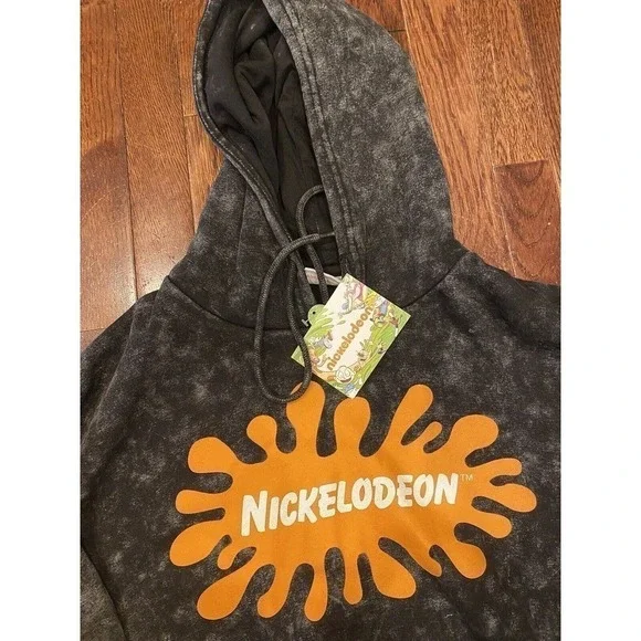 Nickelodeon Hoodie New with Tags Rugrats Catdog Hey Arnold Size Large Y2K Retro - Picture 5 of 6